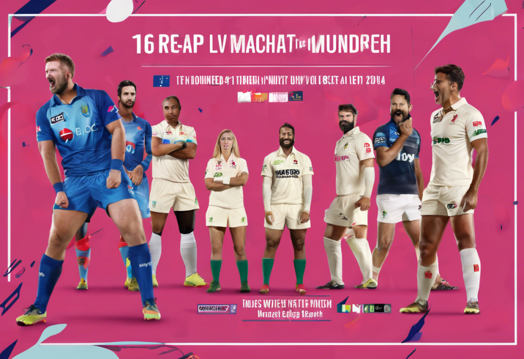The Hundred Live Match Results Recap